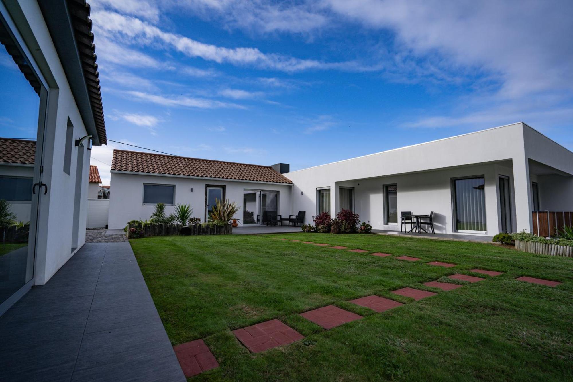 Вилла Serenity Azores - Casa Da Aldeia Nordestinho Экстерьер фото